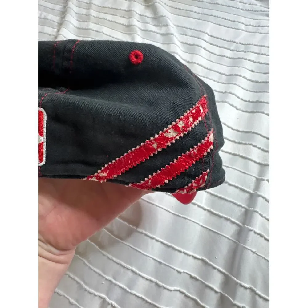 Adidas x NBA Portland Trail Blazers Flexfit Hat Black/Red One Size